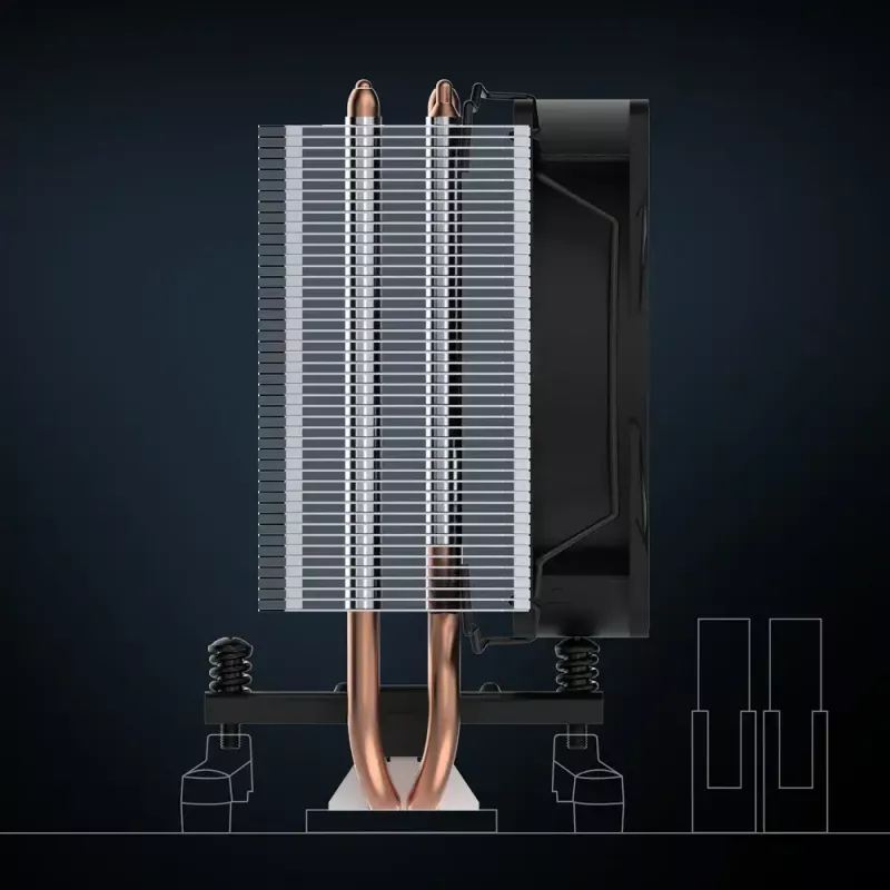 Air cooler ARCTIC Freezer 8A Compact AMD CPU Cooler