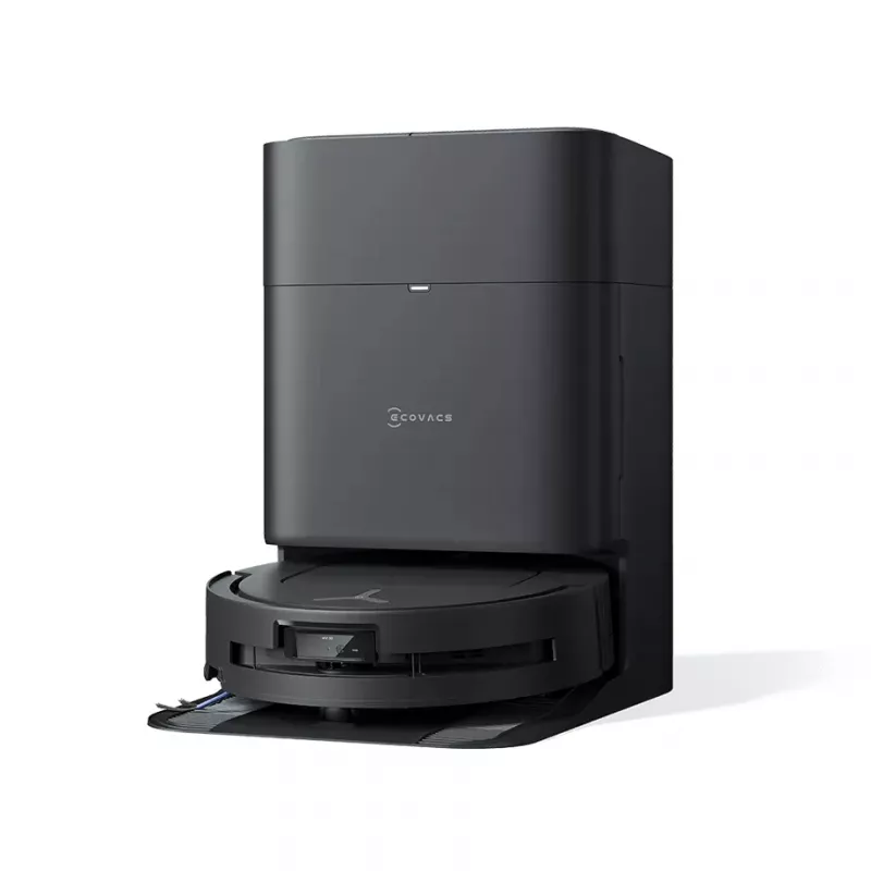 Roboterstaubsauger Ecovacs Deebot T80 Omni – beutellos 3 L Staub, 0,11 L Wasser, 6400 mAh, 297 min Laufzeit, schwarz