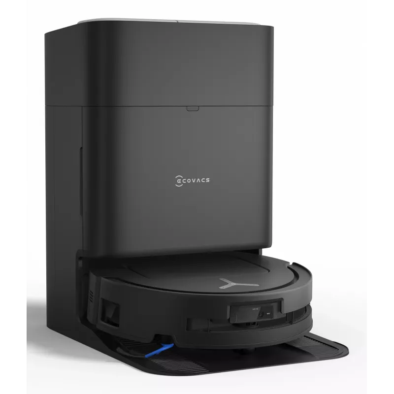 Roboterstaubsauger Ecovacs Deebot T80 Omni – beutellos 3 L Staub, 0,11 L Wasser, 6400 mAh, 297 min Laufzeit, schwarz