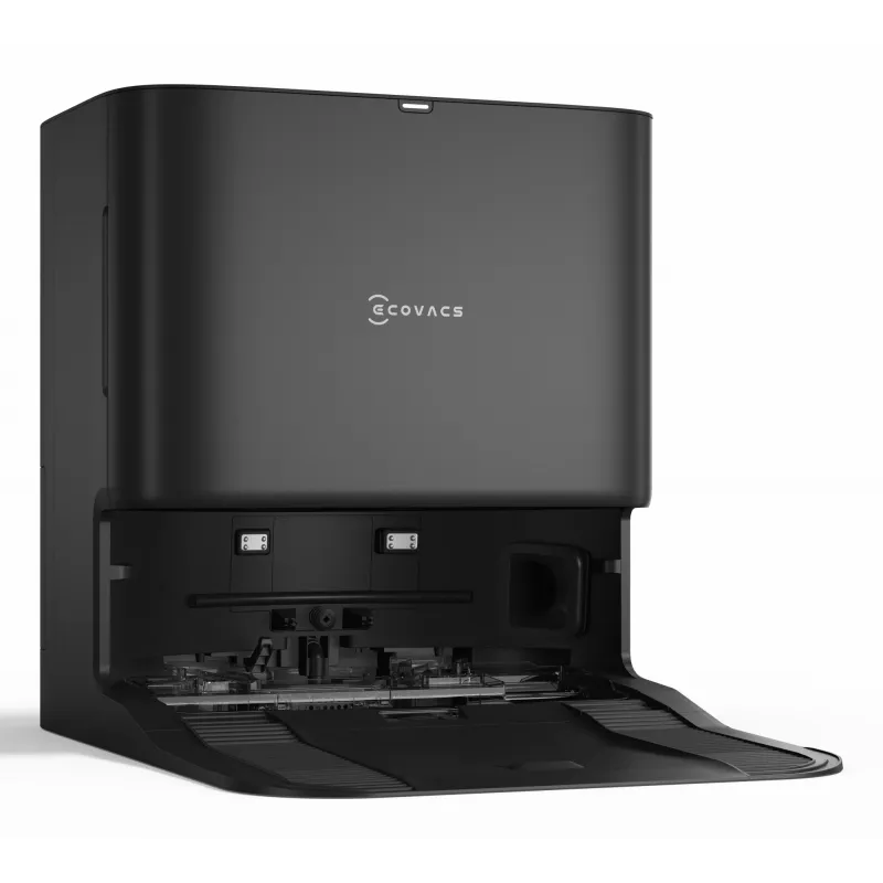 Roboterstaubsauger Ecovacs Deebot T80 Omni – beutellos 3 L Staub, 0,11 L Wasser, 6400 mAh, 297 min Laufzeit, schwarz