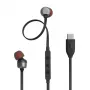 JBL Tune 310C Headset Kabelgebunden In-Ear Anrufe/Musik USB Typ-C Schwarz