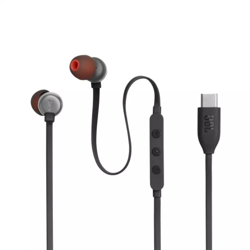 JBL Tune 310C Headset Kabelgebunden In-Ear Anrufe/Musik USB Typ-C Schwarz
