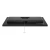 Lenovo ThinkVision P24Q-40 Monitor, 60,5 cm (23,8 Zoll), 2560 x 1440 Pixel, Quad HD, LCD, 6 ms, Schwarz