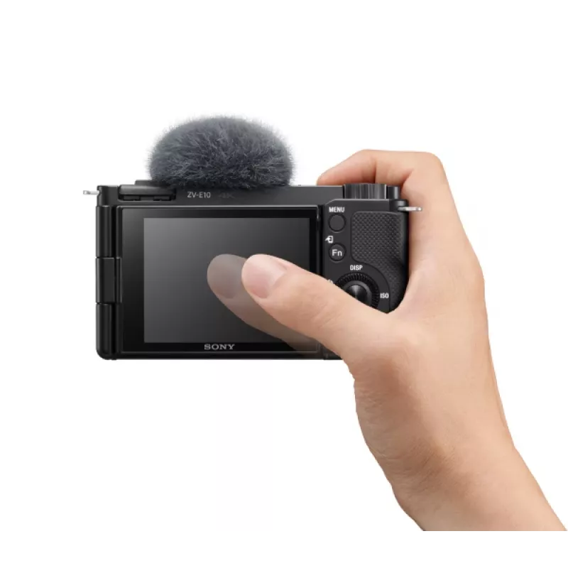 Sony α ZV-E10 MILC Body 24.2 MP CMOS 6000 x 4000 pixels Schwarz