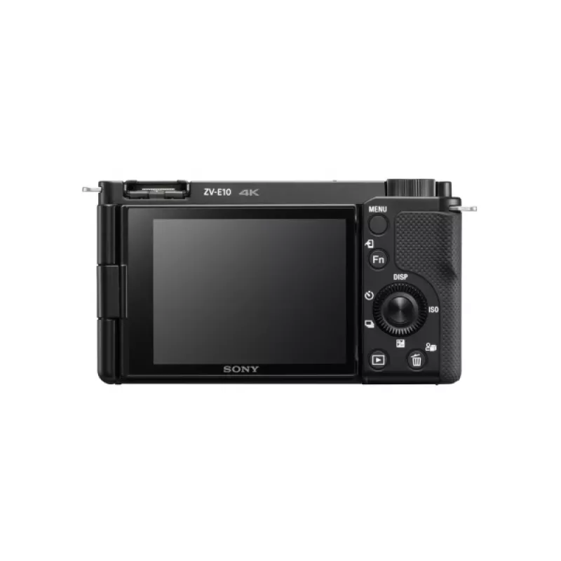 Sony α ZV-E10 MILC Body 24.2 MP CMOS 6000 x 4000 pixels Schwarz