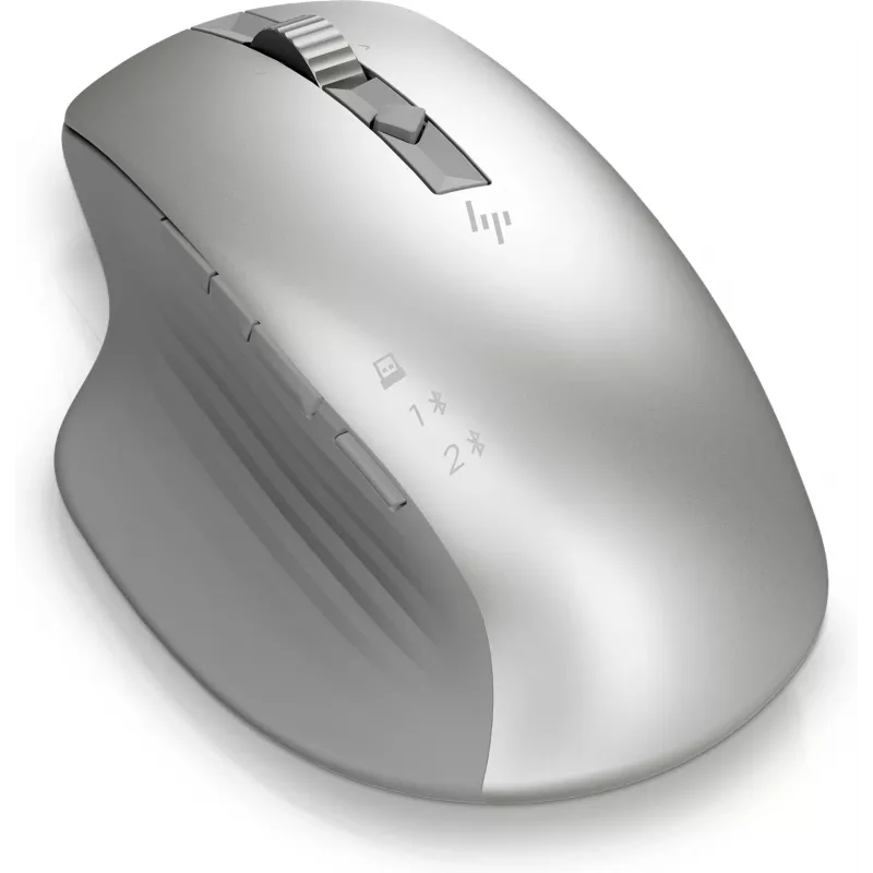 HP 930 Creator Wireless Mouse, Rechtshänder, Bluetooth, 3000 DPI, Silber