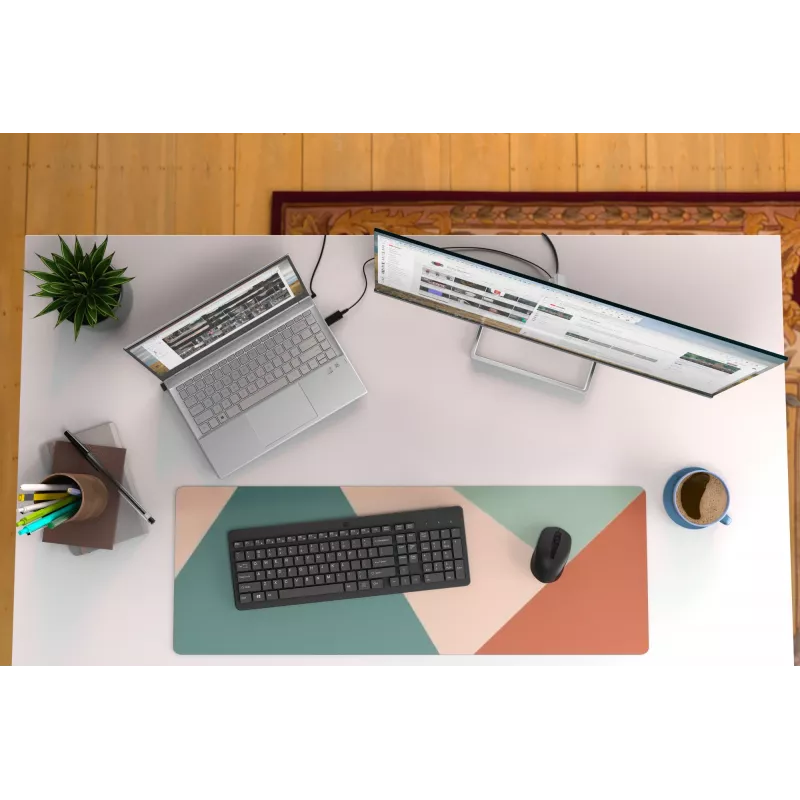 HP 930 Creator Wireless Mouse, Rechtshänder, Bluetooth, 3000 DPI, Silber