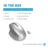 HP 930 Creator Wireless Mouse, Rechtshänder, Bluetooth, 3000 DPI, Silber