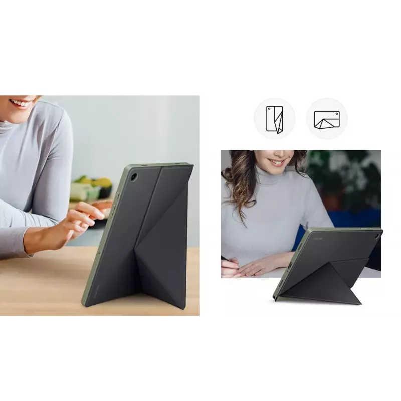 Samsung Galaxy Tab A9+ Book Cover 27,9 cm (11 Zoll) Folio Schwarz