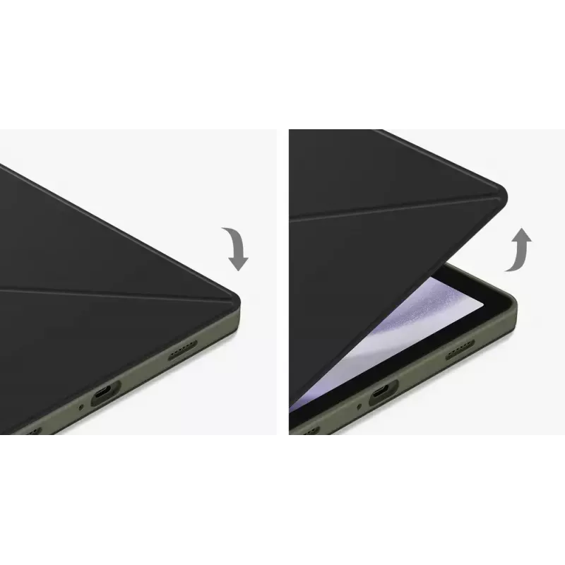 Samsung Galaxy Tab A9+ Book Cover 27,9 cm (11 Zoll) Folio Schwarz