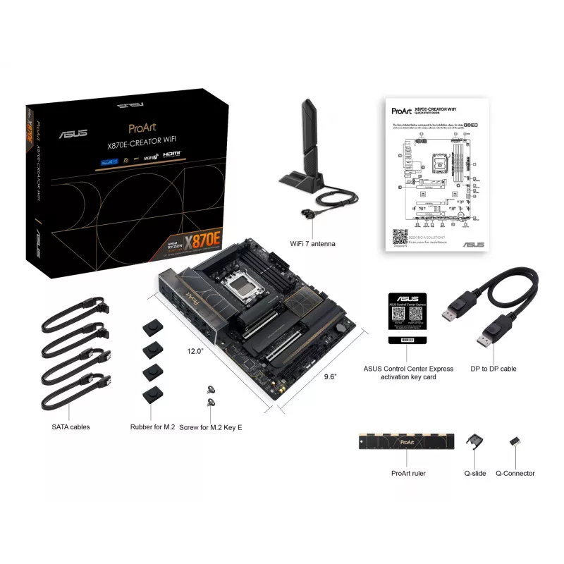 ASUS ProArt X870E-CREATOR WIFI AMD X870E Sockel AM5 ATX