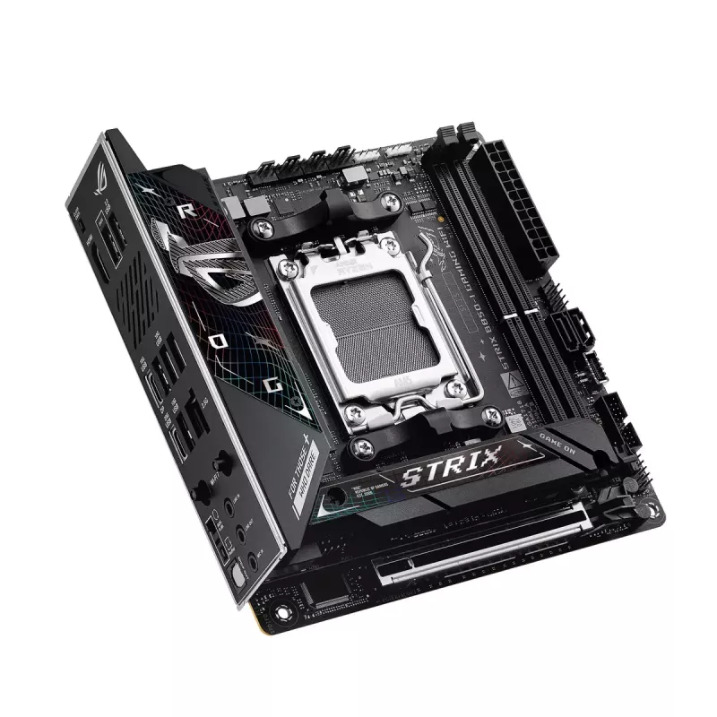 Motherboard ASUS ROG STRIX B850-I GAMING WIFI, AMD B850, Socket AM5, mini ITX, 2x DDR5, Wi‑Fi 7, 2.5Gb LAN