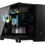 CORSAIR PC-Gehäuse - Mid-Tower - 2500x Dual Chamber - Schwarz