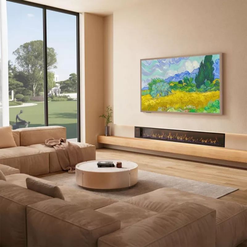 Hisense 55 Zoll S7NQTUK Canvas TV mit Freely & ArtMode