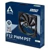 ARCTIC F12 PWM PST 120 mm Gehäuselüfter, Lüfter, 12 cm, 230 U/min, 1350 U/min, 0,3 Sone, 90,1 m³/h