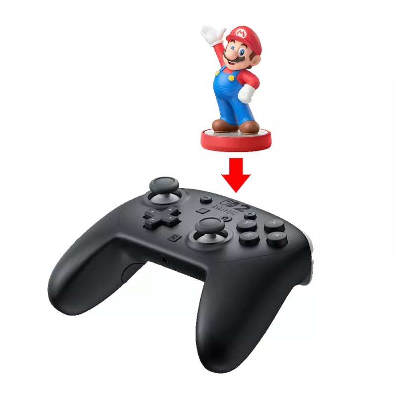 Nintendo Switch 2 Pro Controller Schwarz Bluetooth Gamepad Analog / Digital Nintendo Switch 2
