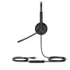 Yealink UH34 Dual Teams Headset, Kabelgebunden, Büro/Callcenter, 20 - 20000 Hz, 118 g, Headset, Schwarz