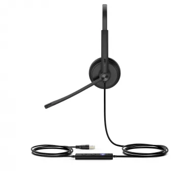 Yealink UH34 Dual Teams Headset, Kabelgebunden, Büro/Callcenter, 20 - 20000 Hz, 118 g, Headset, Schwarz