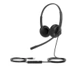 Yealink UH34 Dual Teams Headset, Kabelgebunden, Büro/Callcenter, 20 - 20000 Hz, 118 g, Headset, Schwarz