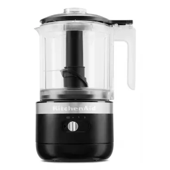 Elektrischer Zerkleinerer KitchenAid 5KFCB519EBM 1,19 L 24 W Schwarz Transparent