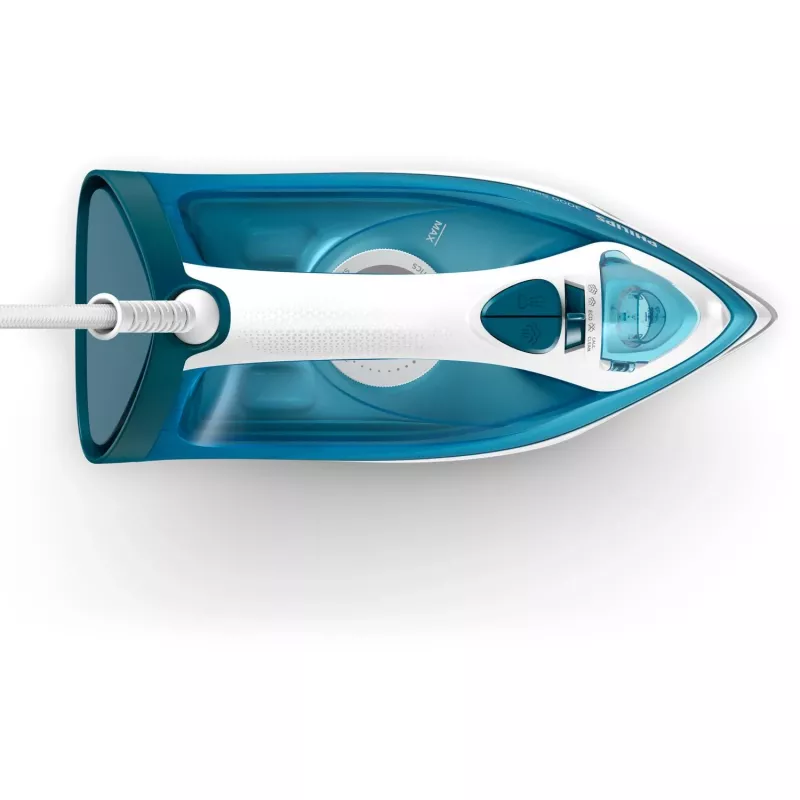 Dampfbügeleisen Philips DST3011/20 — 2100 W, Keramiksohle, 0,3 L Tank, 1,9 m Kabel, blau