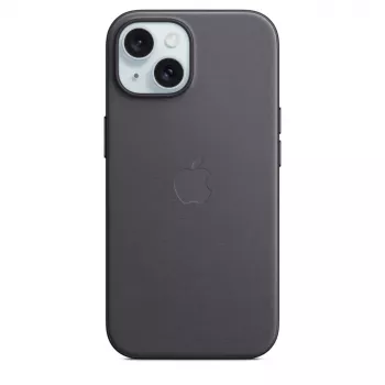 APPLE Apple FineWoven Case mit MagSafe iPhone 15 Schwarz