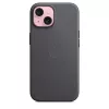 APPLE Apple FineWoven Case mit MagSafe iPhone 15 Schwarz