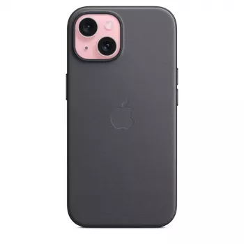 APPLE Apple FineWoven Case mit MagSafe iPhone 15 Schwarz