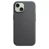 APPLE Apple FineWoven Case mit MagSafe iPhone 15 Schwarz