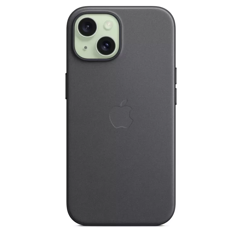 APPLE Apple FineWoven Case mit MagSafe iPhone 15 Schwarz