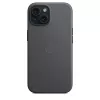 APPLE Apple FineWoven Case mit MagSafe iPhone 15 Schwarz