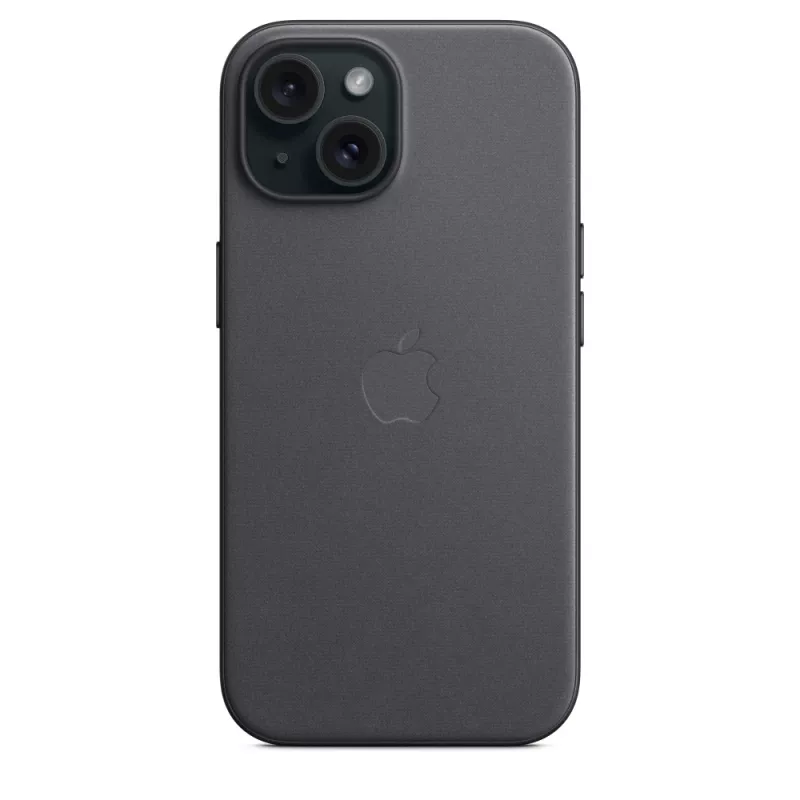 APPLE Apple FineWoven Case mit MagSafe iPhone 15 Schwarz