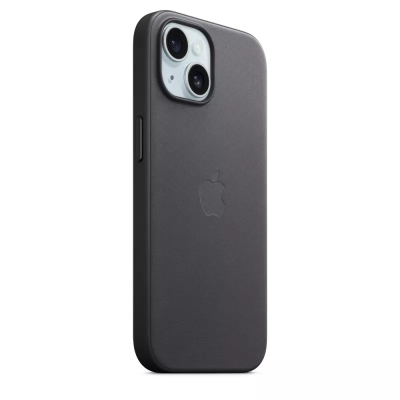 APPLE Apple FineWoven Case mit MagSafe iPhone 15 Schwarz