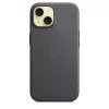 APPLE Apple FineWoven Case mit MagSafe iPhone 15 Schwarz