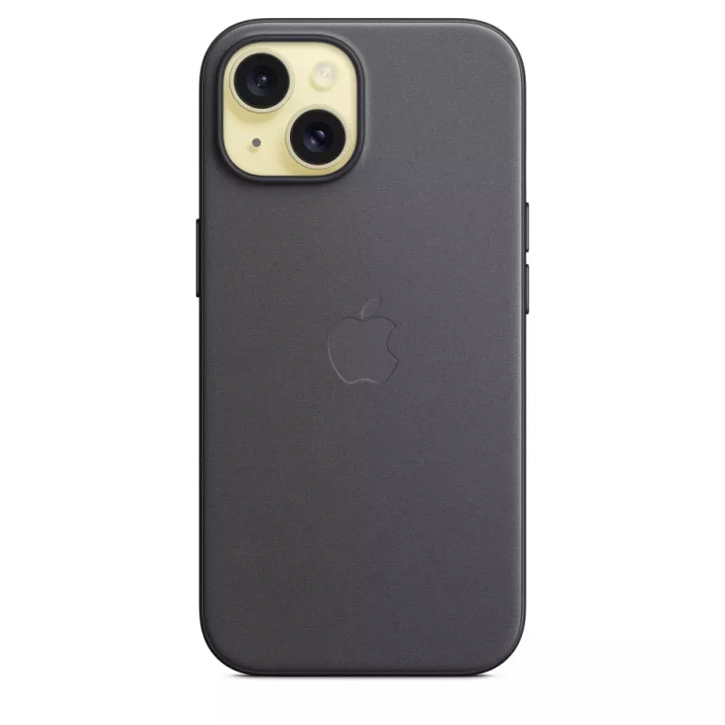 APPLE Apple FineWoven Case mit MagSafe iPhone 15 Schwarz
