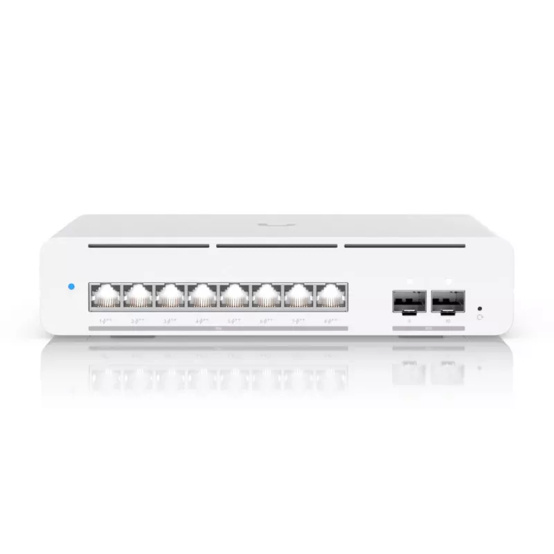 Managed Switch Ubiquiti UniFi Pro XG 8 PoE 10G Ethernet 8 Ports