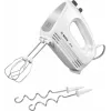 Handmixer Bosch MFQ24200 — 400 W, 4 Geschwindigkeiten, Turbo, gebürsteter Stahl/Weiß