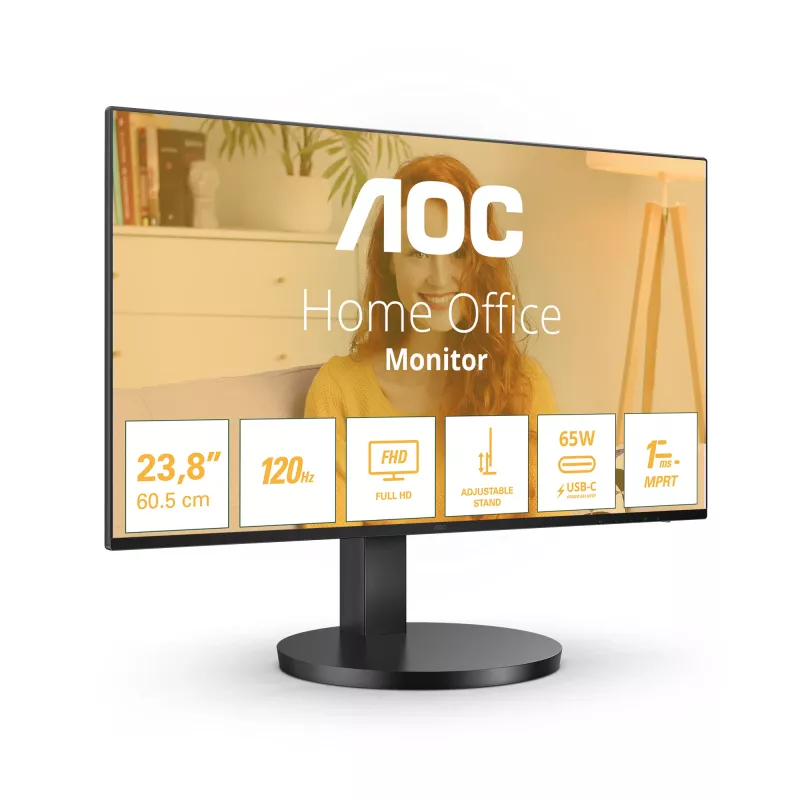 AOC B3 27B3CF2 Computer Monitor 68,6 cm (27 Zoll) 1920 x 1080 Pixel Full HD LED Schwarz