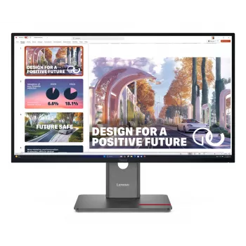 Lenovo ThinkVision P27QD-40 Monitor, 68,6 cm (27 Zoll), 2560 x 1440 Pixel, Wide Quad HD, LED, 6 ms, Schwarz