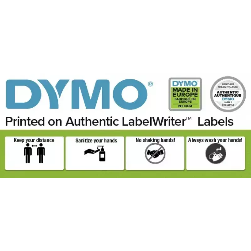 Selbstklebende Druckeretiketten DYMO Multi-Purpose Labels S0722540