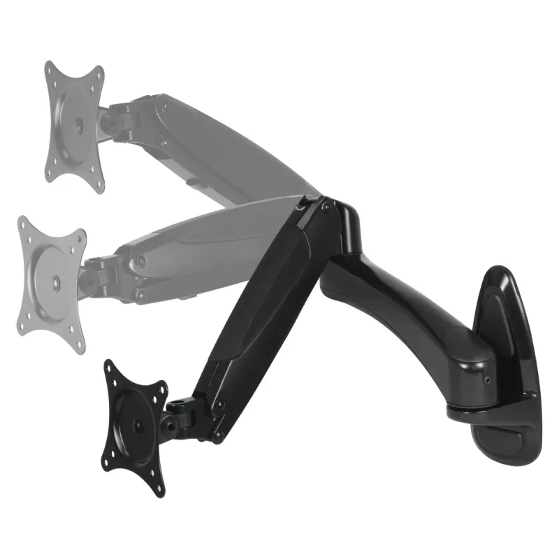 ARCTIC W1-3D - Monitor Wall Mount with Gas Lift Technology, 8 kg, 33 cm (13 inch), 81.3 cm (32 inch), 75 x 75 mm, 100 x 100 mm, Schwarz