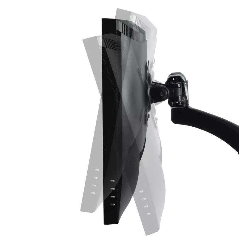 ARCTIC W1-3D - Monitor Wall Mount with Gas Lift Technology, 8 kg, 33 cm (13 inch), 81.3 cm (32 inch), 75 x 75 mm, 100 x 100 mm, Schwarz