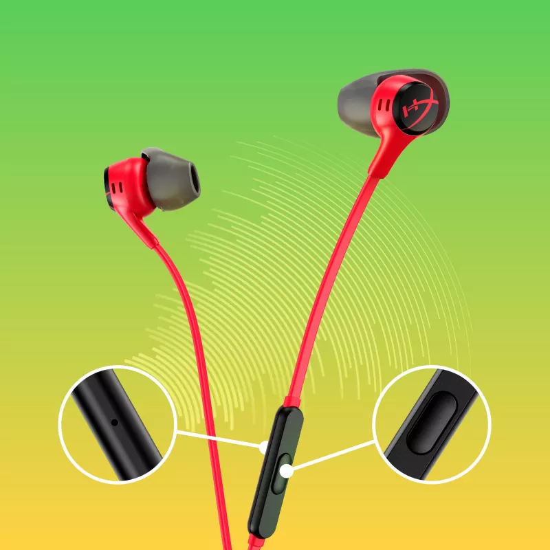 HyperX Cloud Earbuds II Schwarz