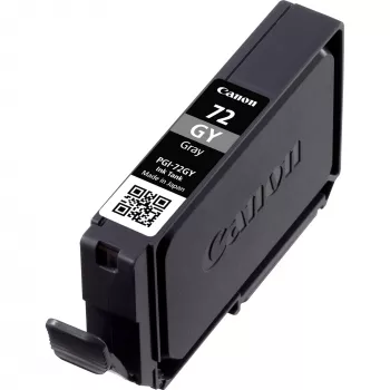 Canon PGI-72GY Grau Tintenpatrone, Standardreichweite, Grau, Pigmenttinte, 1 Stk., 165 Seiten