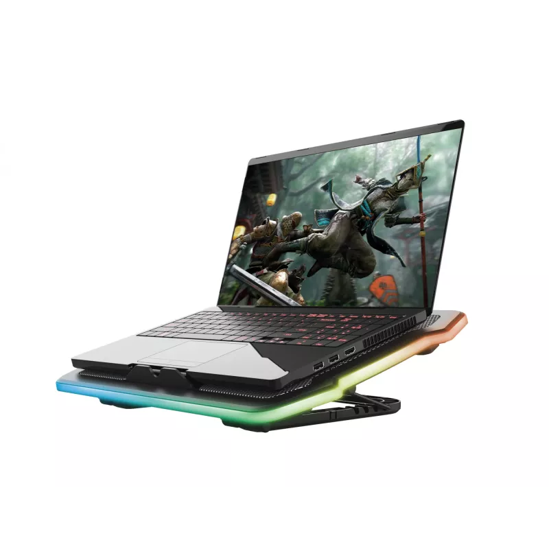 Trust GXT 1126 Aura Laptop-Kühlpad 43,2 cm (17 Zoll) 700 U/min Schwarz
