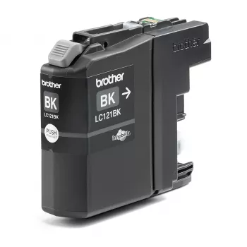 Brother LC121BK Tintenpatrone 1 Stück Original Schwarz