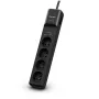 CyberPower Tracer III P0420SUD0-FR Überspannungsschutz Schwarz 4 AC-Ausgänge 200 - 250 V 1,8 m