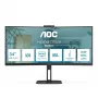 AOC V5 CU34V5CW Computer Monitor 86,4 cm (34 Zoll) 3440 x 1440 Pixel Wide Quad HD LED Schwarz