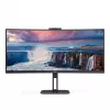 AOC V5 CU34V5CW Computer Monitor 86,4 cm (34 Zoll) 3440 x 1440 Pixel Wide Quad HD LED Schwarz