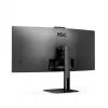 AOC V5 CU34V5CW Computer Monitor 86,4 cm (34 Zoll) 3440 x 1440 Pixel Wide Quad HD LED Schwarz